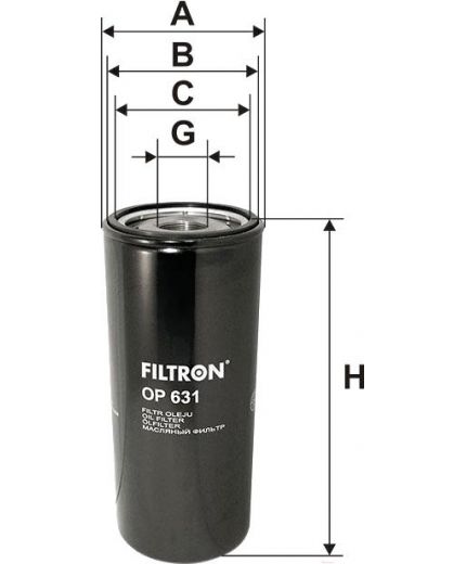 FILTRON Фильтр масляный Фото 2