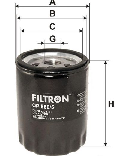 FILTRON Фильтр масляный Фото 3