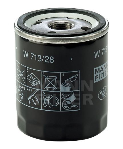 Mann-Filter Фильтр масляный Фото 3