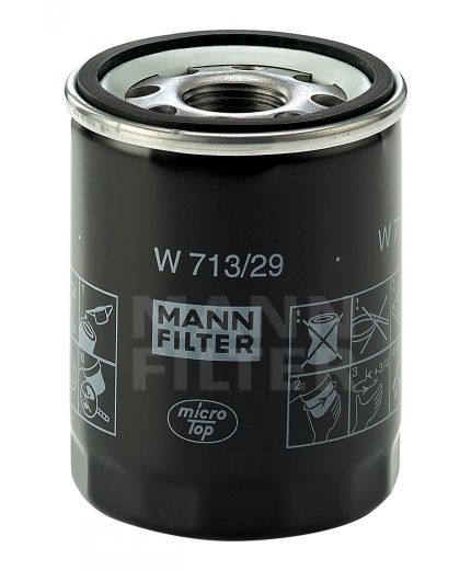 Mann-Filter Фильтр масляный Фото 2