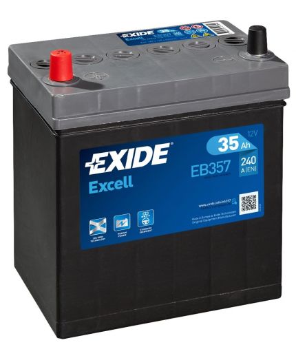 EXIDE Аккумулятор Excell EB357 240А (35 А/ч)