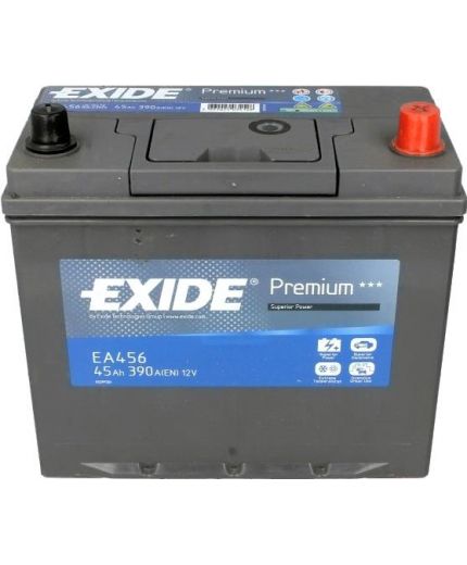 EXIDE Аккумулятор Premium EA456 390А (45 А/ч) Фото 4