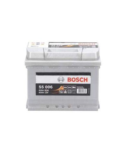 BOSCH Аккумулятор S5 SILVER PLUS 0092S50060 (63 А/ч)