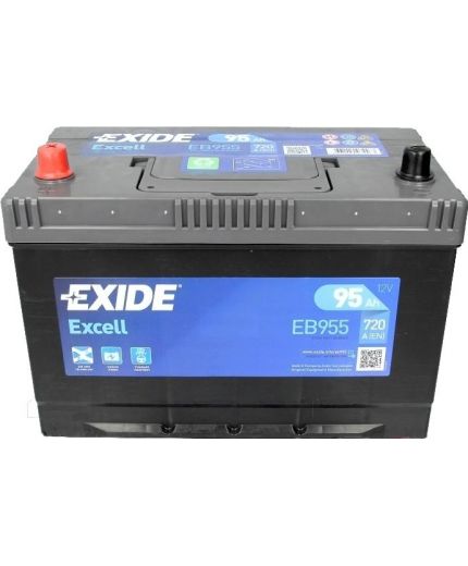 EXIDE Аккумулятор EXIDE EXCELL EB955 (95 А/ч) Фото 2