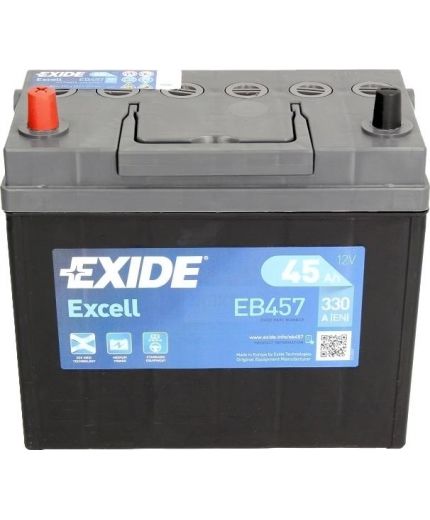 EXIDE Аккумулятор EXCELL EB457 (45 А/ч)