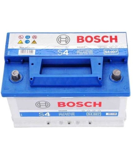 BOSCH Аккумулятор S4 007 680А (72 А/ч) Фото 2