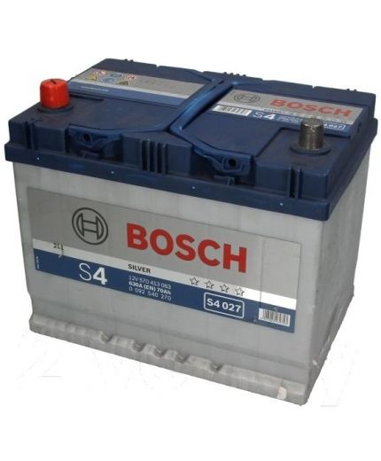 BOSCH Аккумулятор S4 027 630А (70 А/ч) JIS