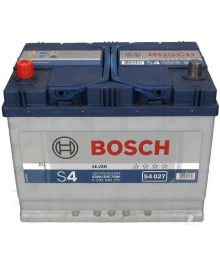 BOSCH Аккумулятор S4 027 630А (70 А/ч) JIS Фото 2