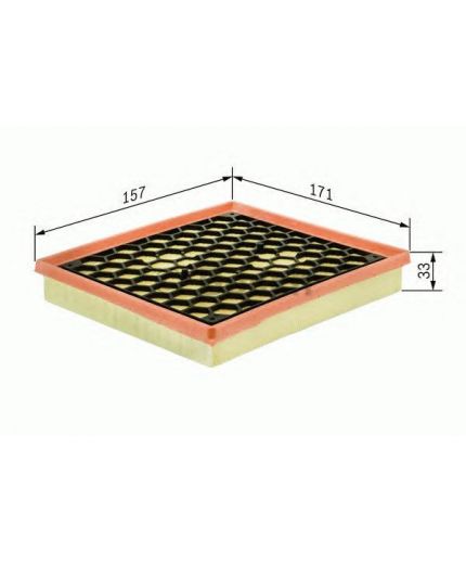 BOSCH Фильтр воздушный Фото 4