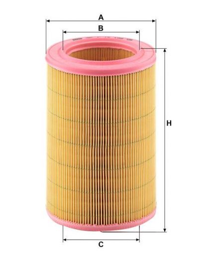 Mann-Filter Фильтр воздушный Фото 2