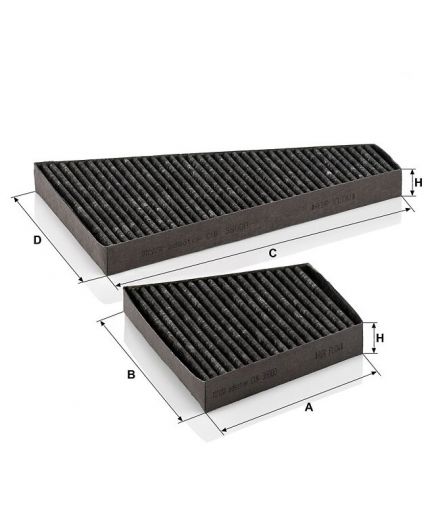 Mann-Filter Фильтр салонный (без рамки) Фото 2