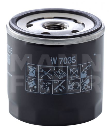 Mann-Filter Фильтр масляный Фото 2