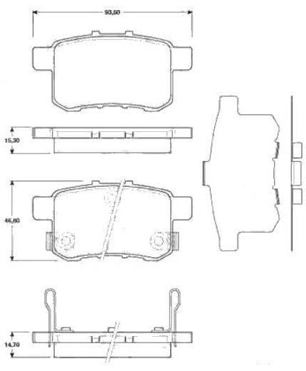 TRW Колодки дисковые Фото 2