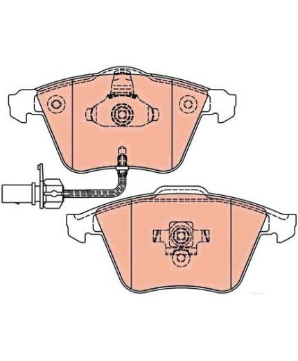 TRW Колодки дисковые передние Фото 3