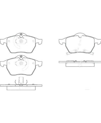 TRW Колодки дисковые передние Фото 2