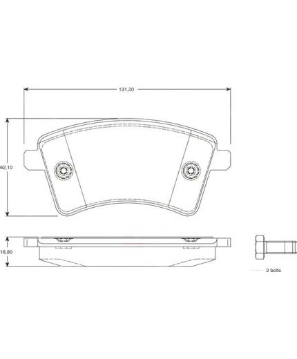 TRW Колодки дисковые Фото 3