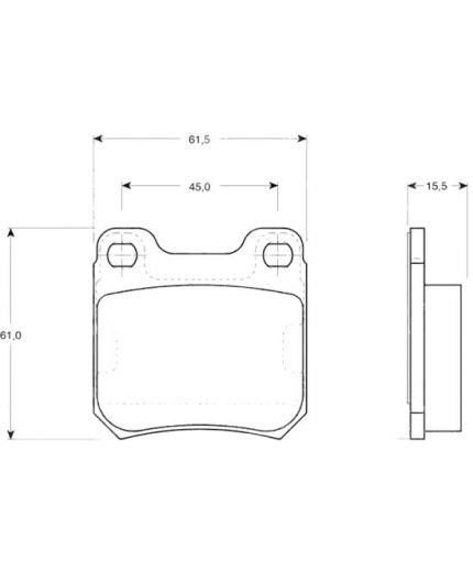 TRW Колодки дисковые задние Фото 2
