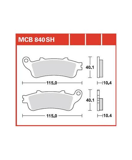 TRW Колодки дисковые задние Фото 2