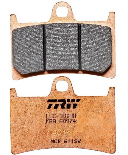 TRW Колодки дисковые задние