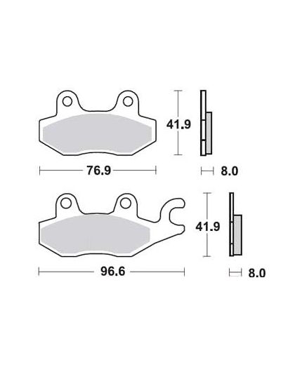 TRW Колодки дисковые передние Фото 2