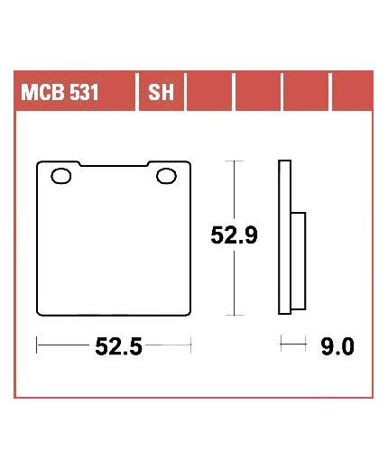 TRW Колодки дисковые передние Фото 2