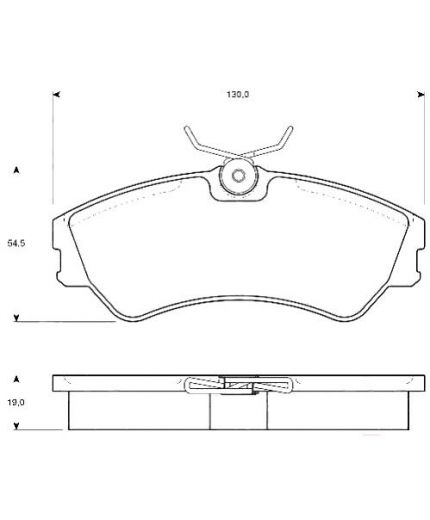 TRW Колодки дисковые передние Фото 2