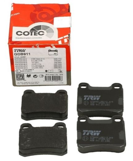 TRW Колодки дисковые задние Фото 4
