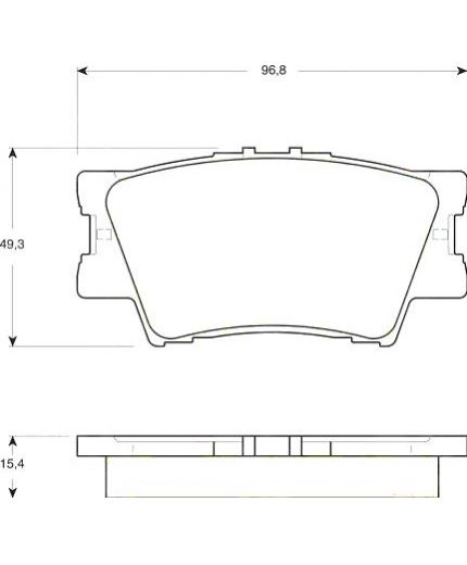 TRW Колодки дисковые задние Фото 4