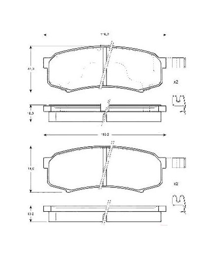 TRW Колодки дисковые Фото 2