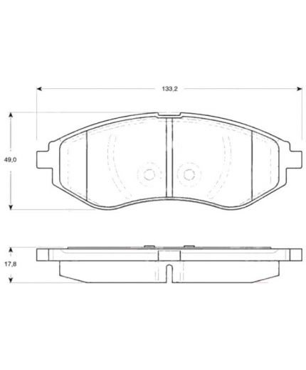 TRW Колодки дисковые Фото 3