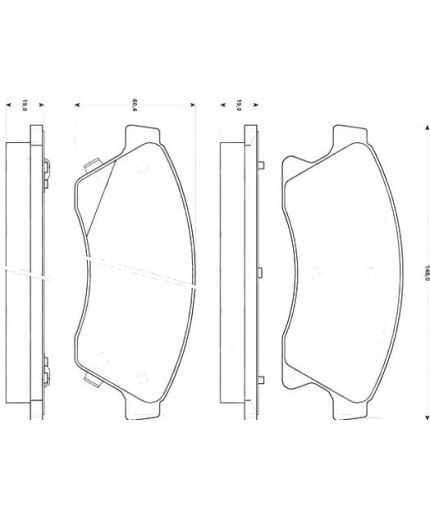 TRW Колодки дисковые передние Фото 3