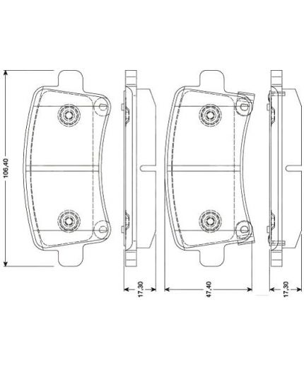 TRW Колодки дисковые задние Фото 3