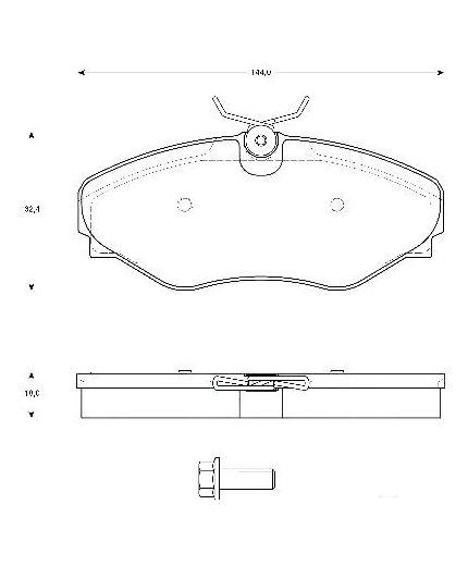 TRW Колодки дисковые Фото 2