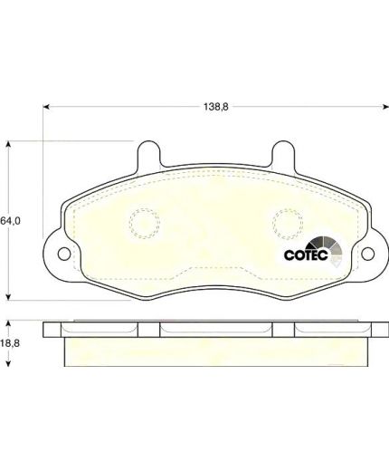 TRW Колодки дисковые Фото 2