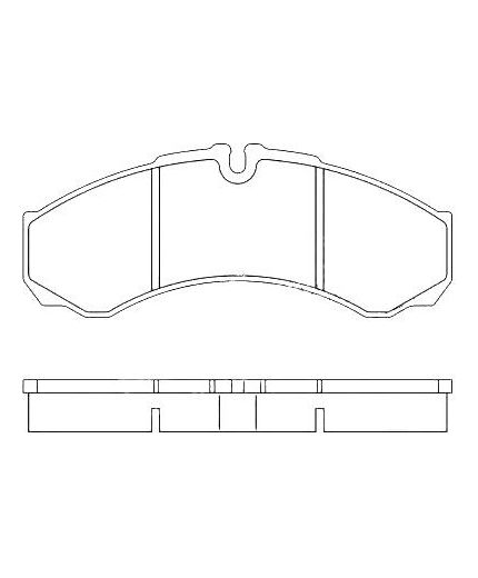 Trusting Колодки дисковые