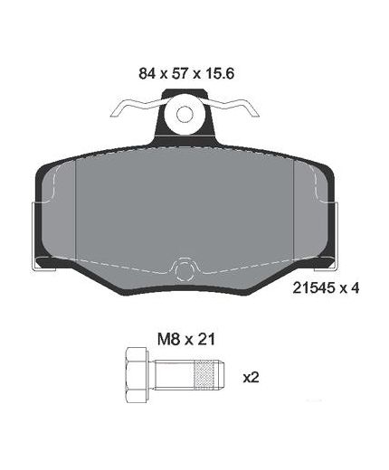 Textar Колодки дисковые