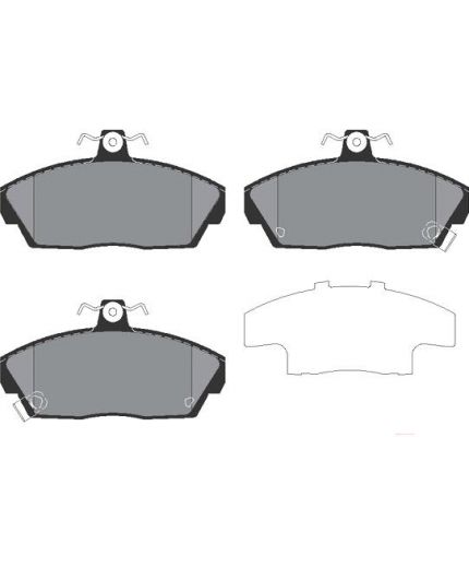 Textar Колодки дисковые Фото 2