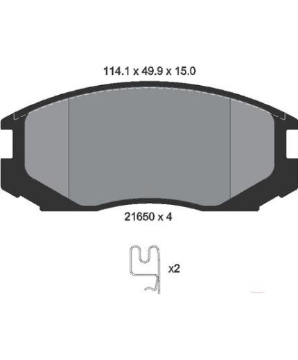 Textar Колодки дисковые
