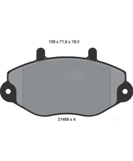 Textar Колодки дисковые передние Фото 2