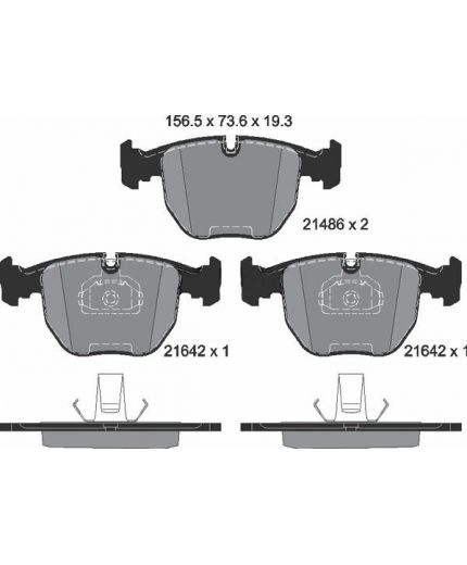 Textar Колодки дисковые Фото 2