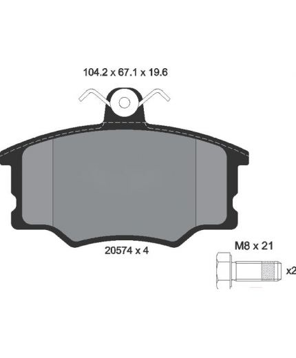 Textar Колодки дисковые Фото 2