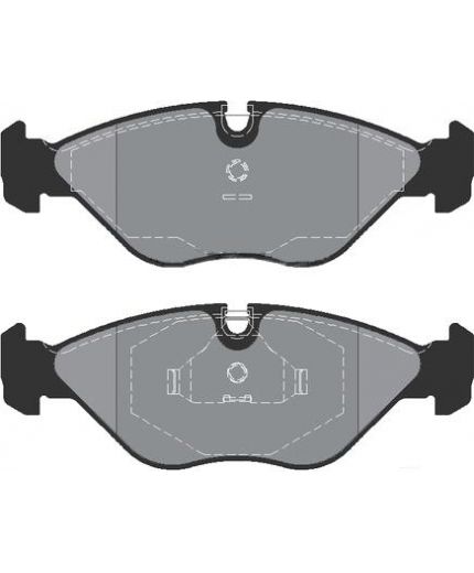 Textar Колодки дисковые передние