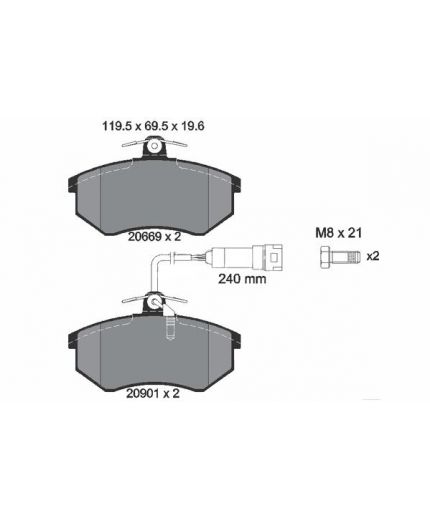 Textar Колодки дисковые Фото 2