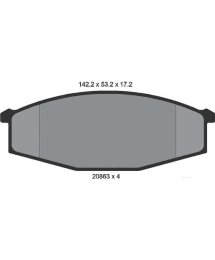 Textar Колодки дисковые