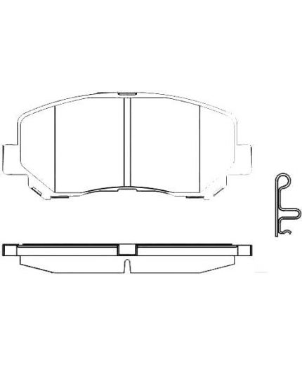 BOSCH Колодки дисковые передние Фото 2