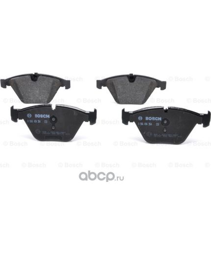 BOSCH Колодки дисковые передние Фото 2