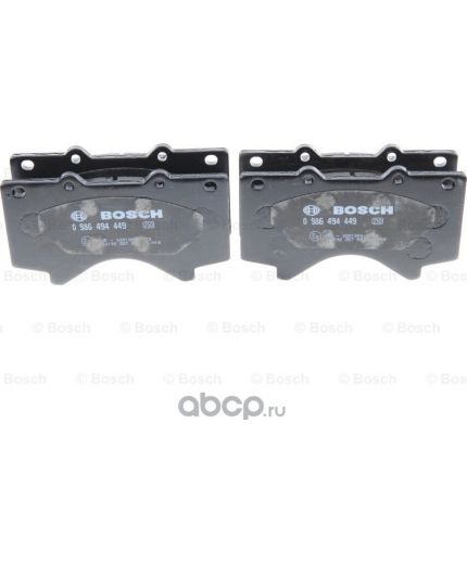 BOSCH Колодки дисковые передние Фото 3