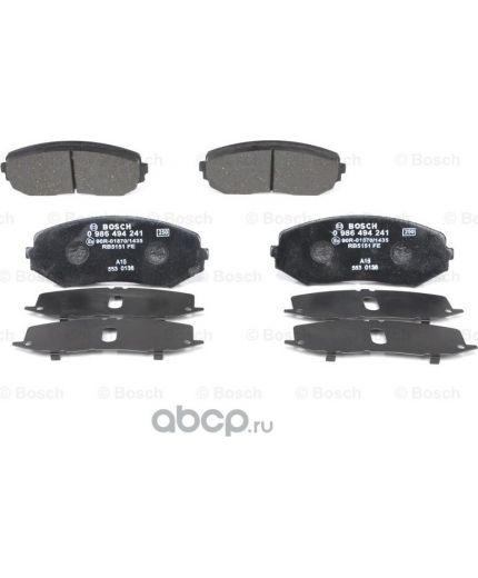 BOSCH Колодки дисковые передние Фото 3