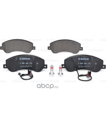 BOSCH Колодки дисковые передние Фото 2