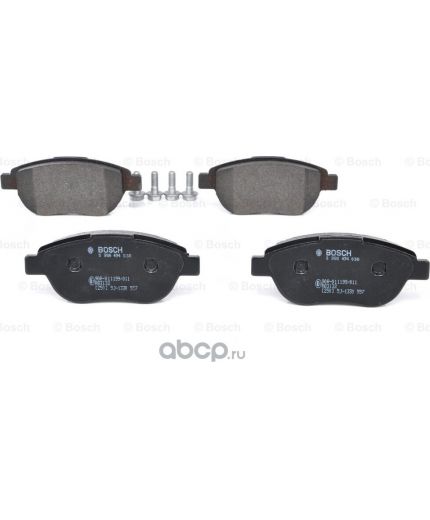 BOSCH Колодки дисковые передние Фото 3